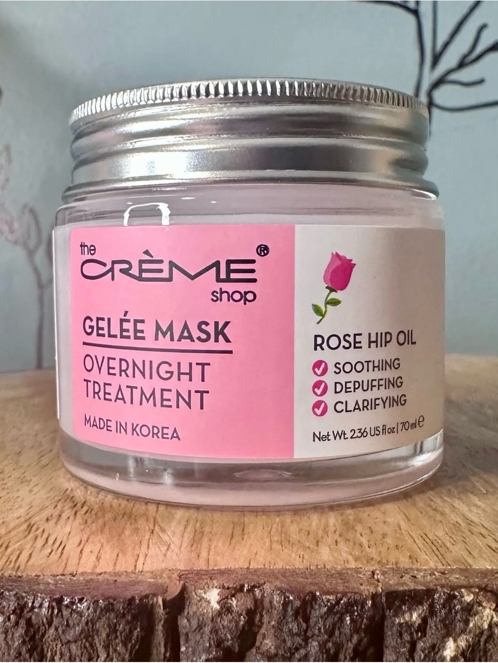 Pink Gelée Mask Overnight Treatment - Rose Hip Oil